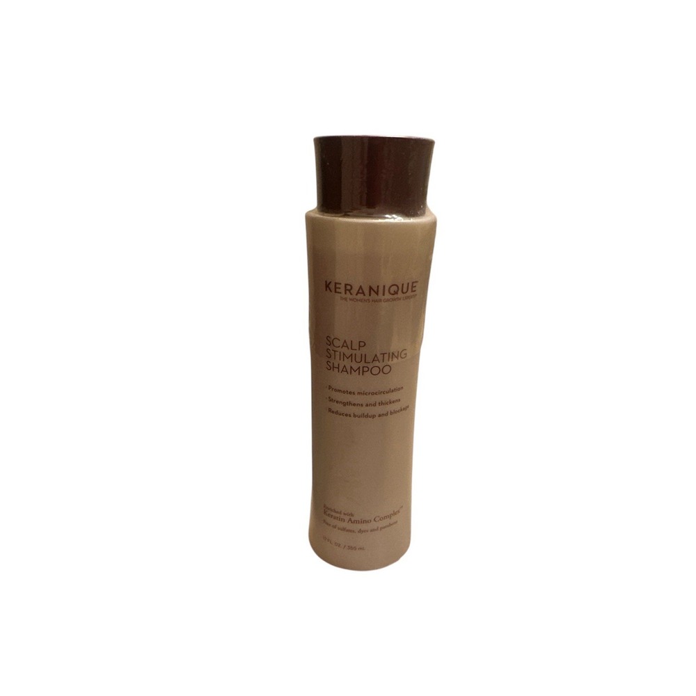Keranique Scalp Stimulating Shampoo 12 Oz  Strengthens Thickens‎ New Sealed